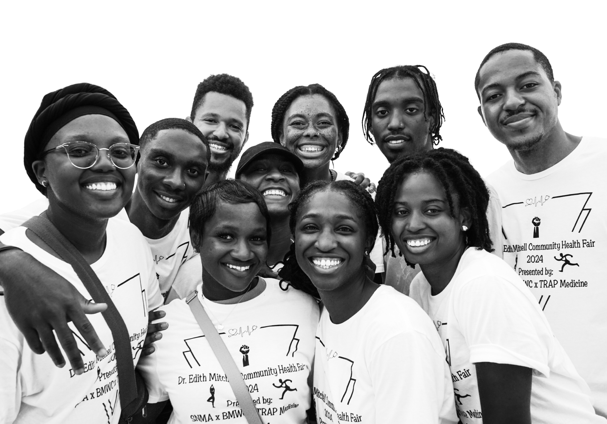 Community members at the 2024 Dr. Edith Mitchell Community Health Fair in Baldwin Village, Los Angeles